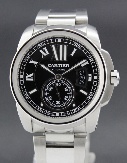 (image for) CALIBRE DE CARTIER AUTOMATIC SIAINLESS STEEL / CERT